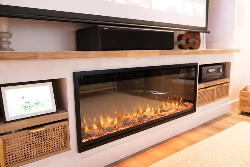 Touchstone Sideline Elite Pro Built-In/Wall Mounted Electric Fireplace