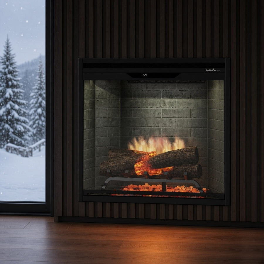 Dimplex Revillusion 30" Electric Firebox with Adjustable Flame Base Color