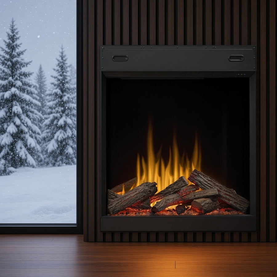 Dimplex Ignite Aspire Electric Firebox with Rhythmic Log Flame