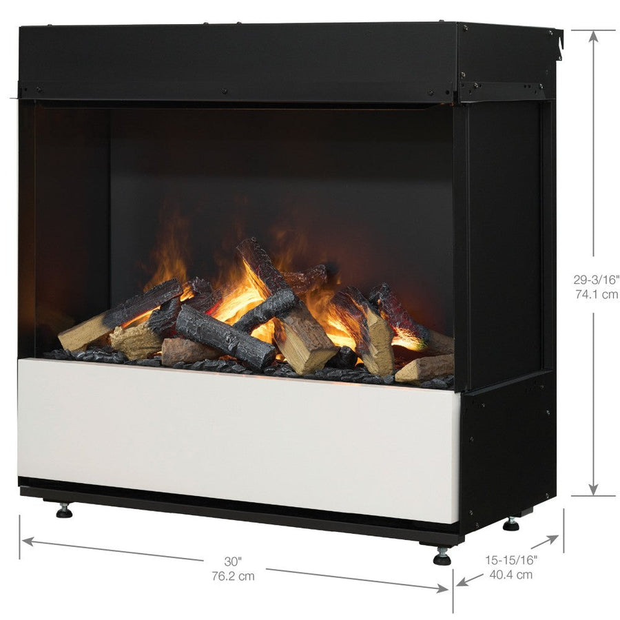 Dimplex Opti-Myst Aura 30-Inch 3-Sided Vapor Fireplace (3STEP-RGB-AM)