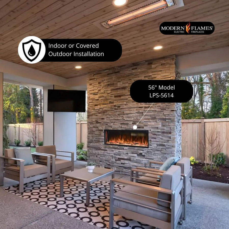 Modern Flames Landscape Pro Slim Built-In Electric Fireplace