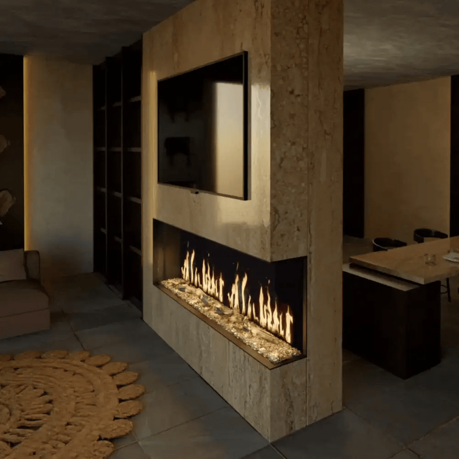 Modern Flames Orion Multi Series 3-Sided Smart Electric Fireplace