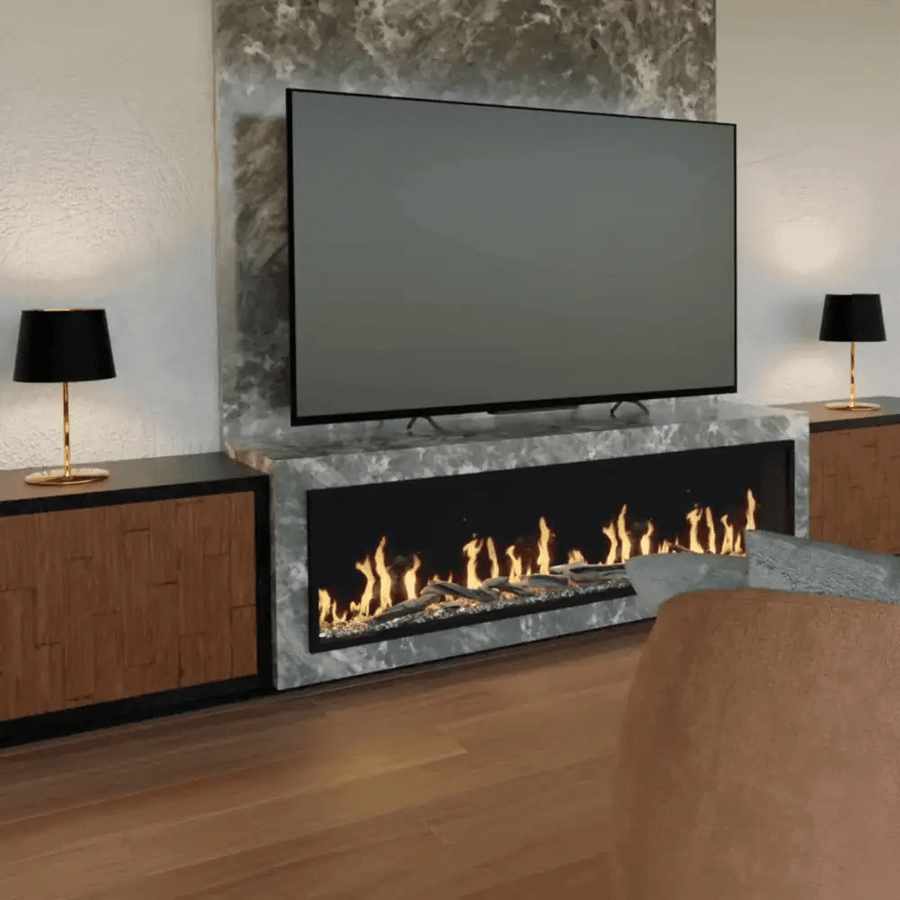 Modern Flames Orion Slim Series Electric Fireplace for 2x6 Walls