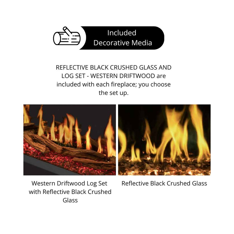 Modern Flames Orion Multi Series 3-Sided Smart Electric Fireplace