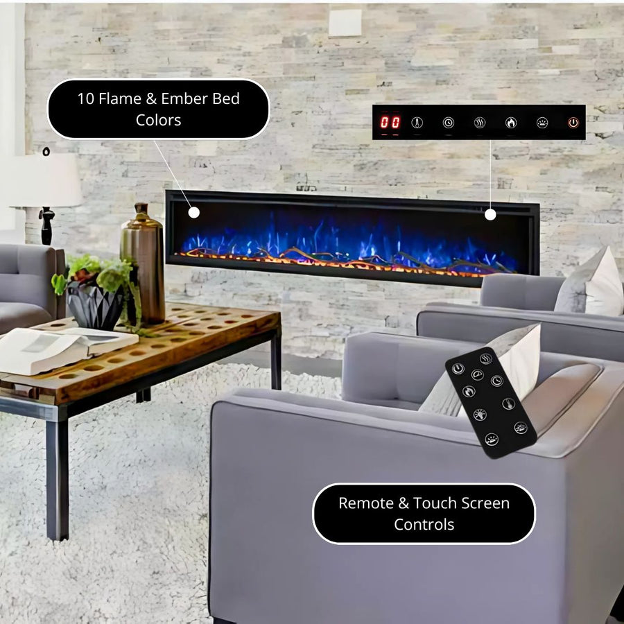 Modern Flames Spectrum Slimline Built-In Electric Fireplace