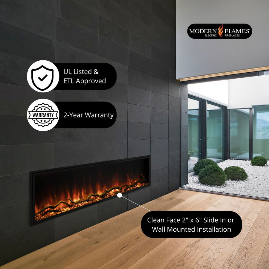 Modern Flames Landscape Pro Slim Built-In Electric Fireplace
