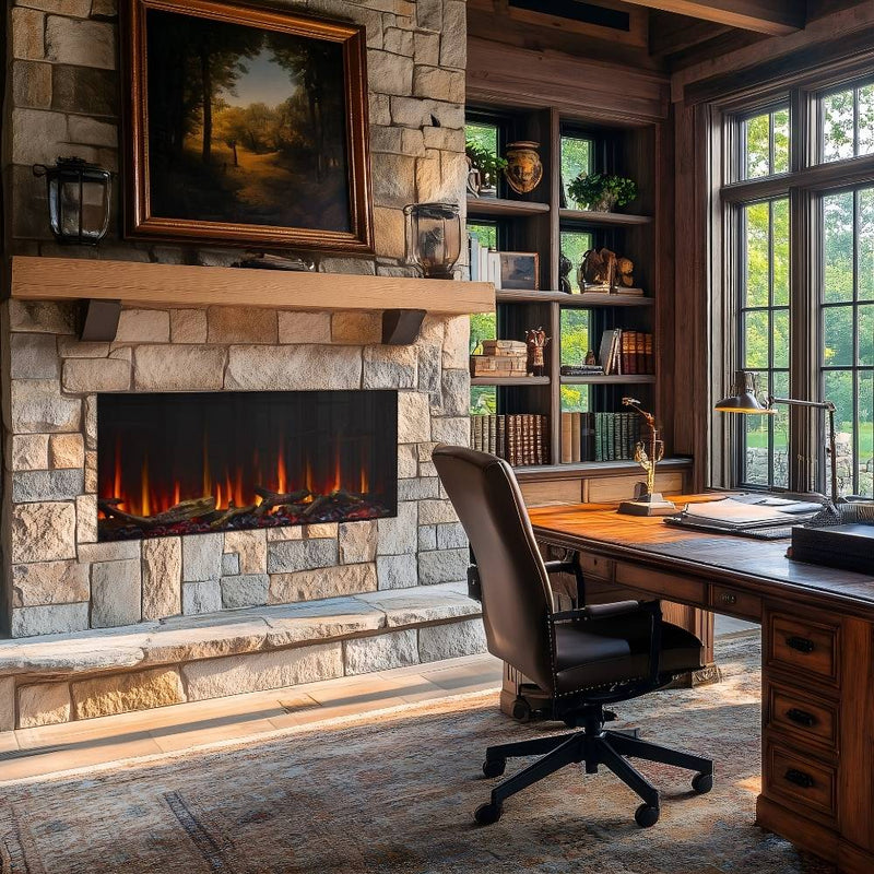 Simplifire Scion Recessed Electric Fireplace