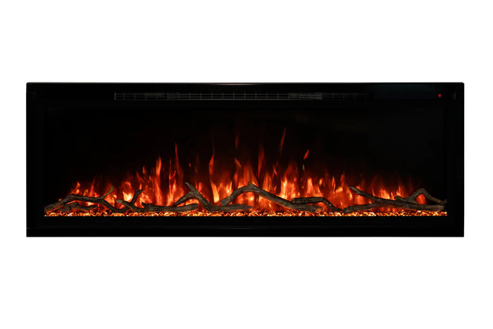 Modern Flames Spectrum Slimline Electric Fireplace with Narrow Trim Profile