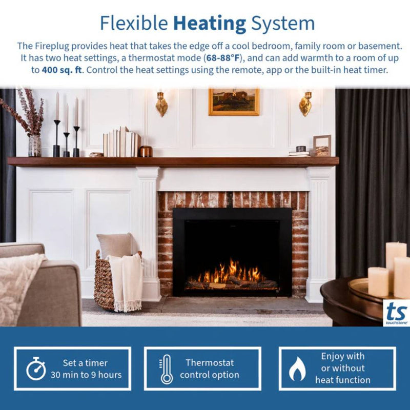 Touchstone Fireplug Pro Smart Electric Fireplace Insert
