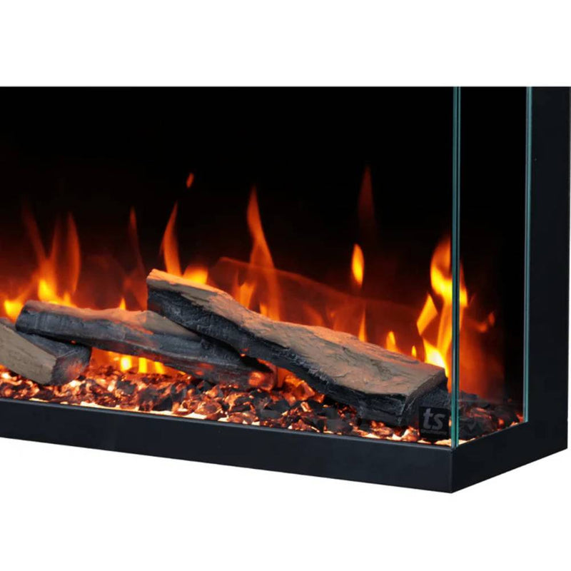 Touchstone Forte Infinity Pro 40-Inch 3-Sided Smart Electric Fireplace (#80064)