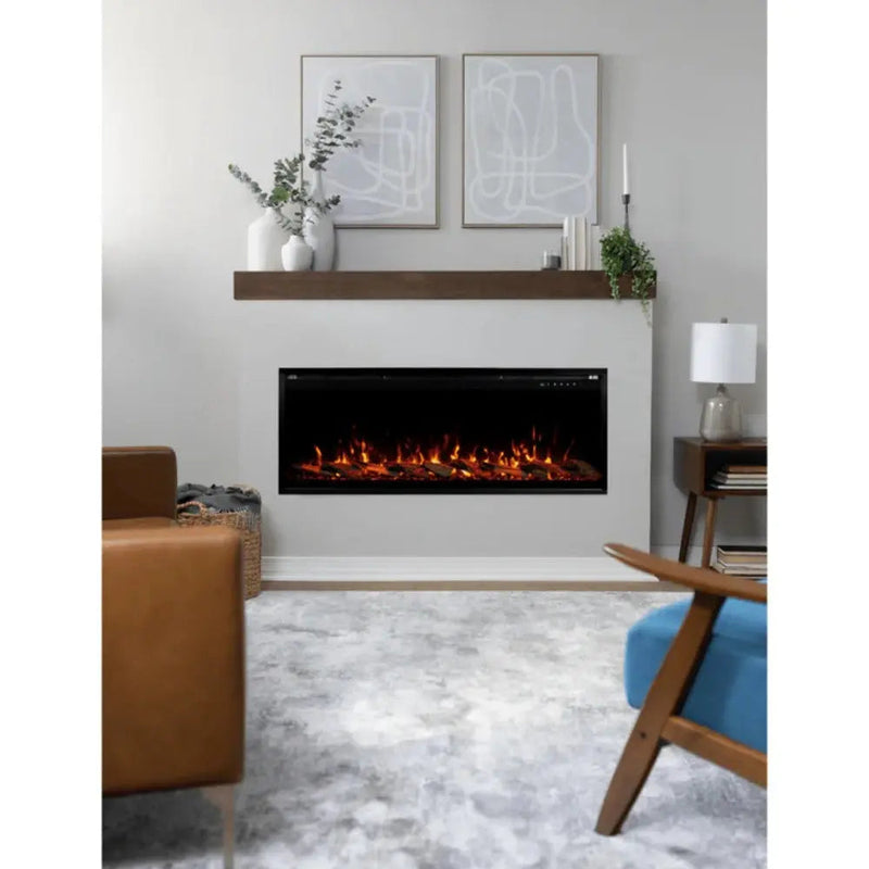 Touchstone Sideline Elite Pro Built-In/Wall Mounted Electric Fireplace