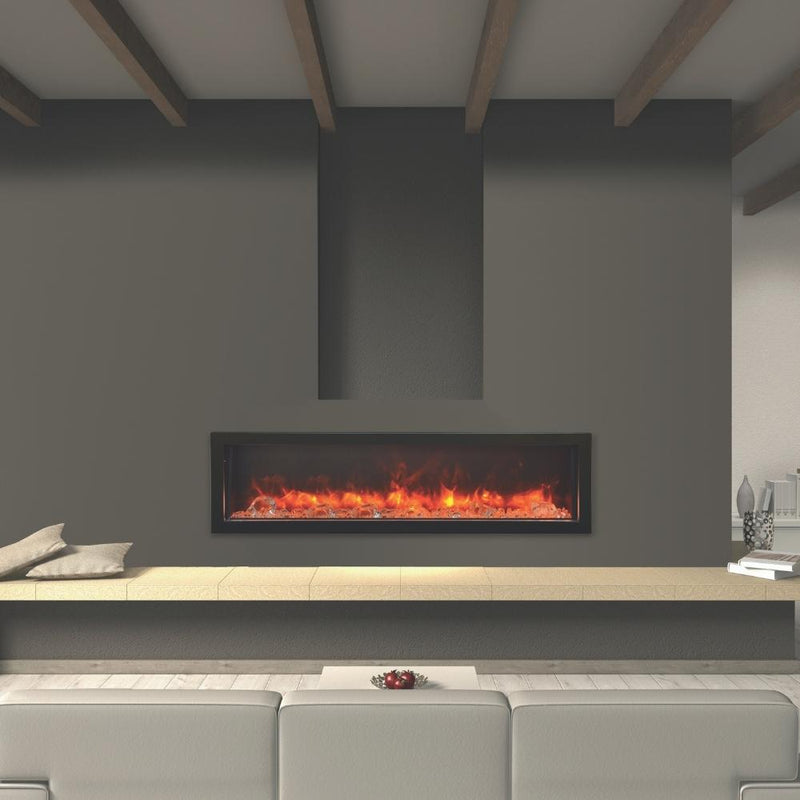 Amantii Panorama DEEP 60-Inch Built-in Indoor/Outdoor Smart Electric Fireplace (BI-60-DEEP)