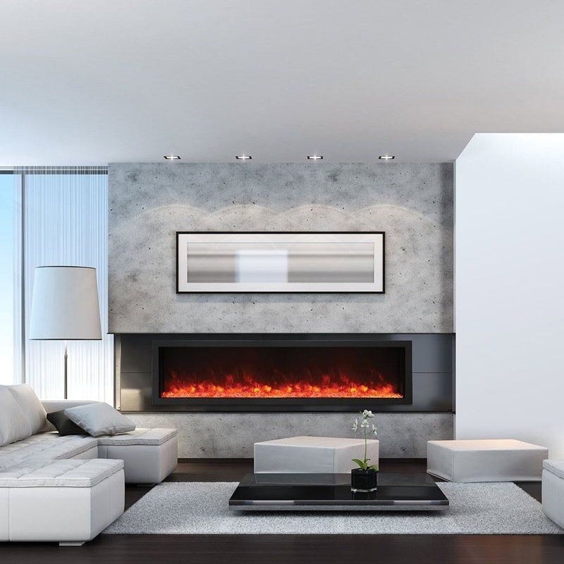 Amantii Panorama XT 60-Inch Indoor/Outdoor Smart Electric Fireplace (BI-60-DEEP-XT)