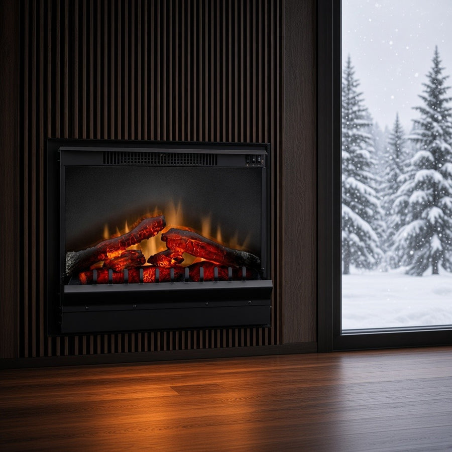 Dimplex 23" Deluxe Electric Firebox with Inner-Glow Log Set