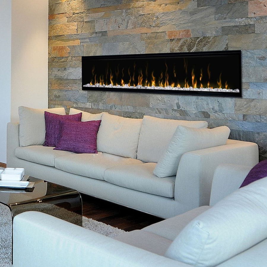 Dimplex IgniteXL 74" Electric Fireplace with Prism Color Mode