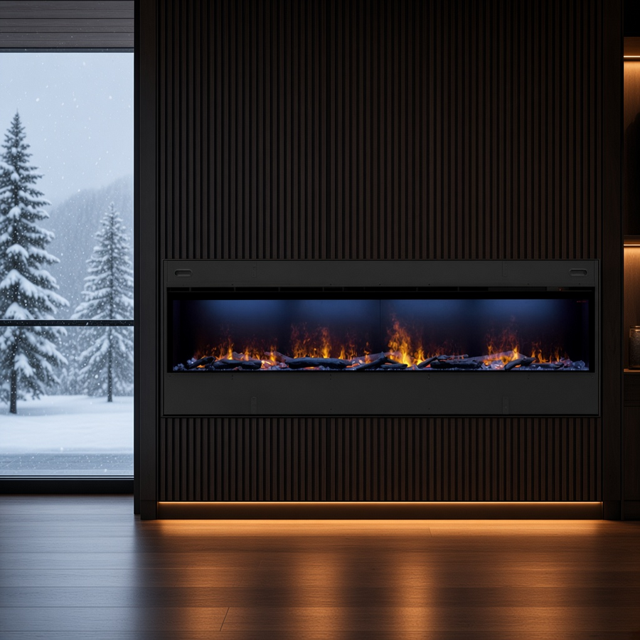 Dimplex Opti-Myst Linear Water Vapor Fireplace with Adjustable Flame Width