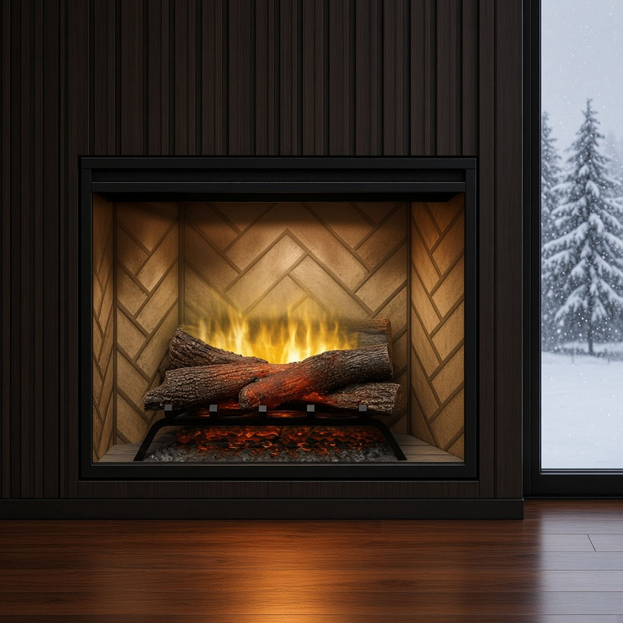Dimplex Revillusion 30" Electric Firebox with Adjustable Flame Base Color