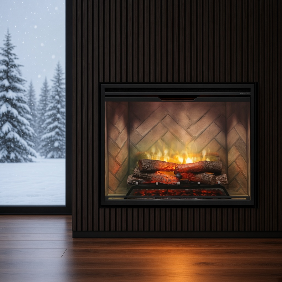 Dimplex Revillusion 36" Portrait Electric Firebox with Vertical Flame Display