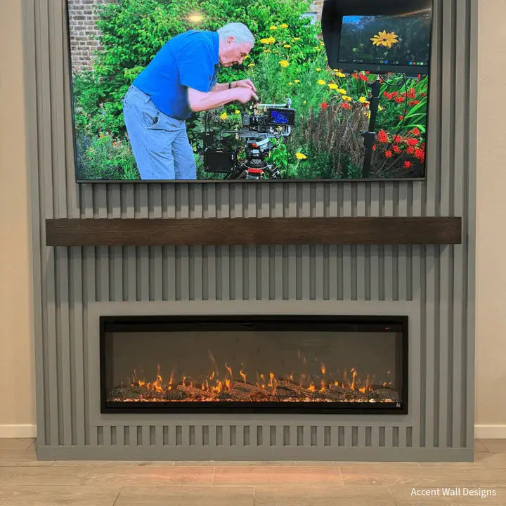 Touchstone Sideline Elite Pro Built-In/Wall Mounted Electric Fireplace