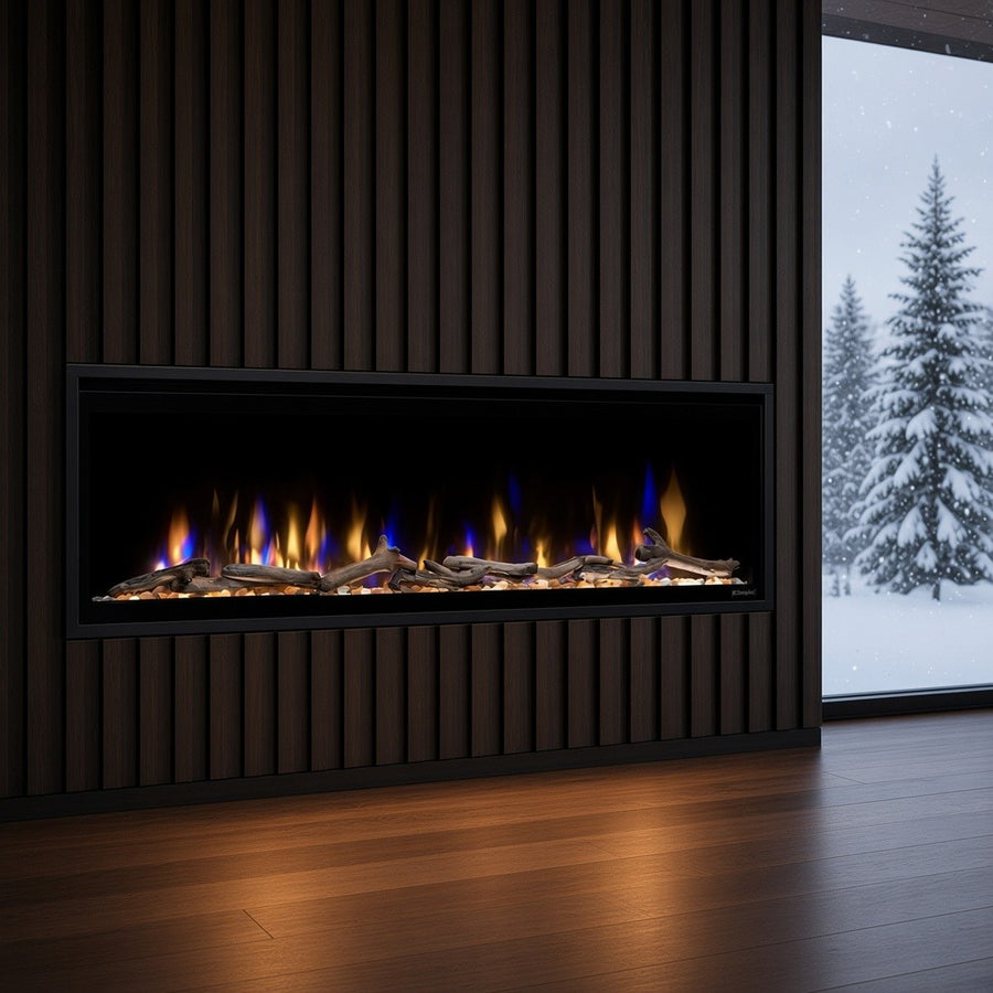 Dimplex Ignite Evolve Linear Electric Fireplace with Multicolor Flame