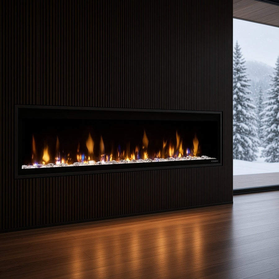 Dimplex Ignite Evolve Linear Electric Fireplace with Multicolor Flame