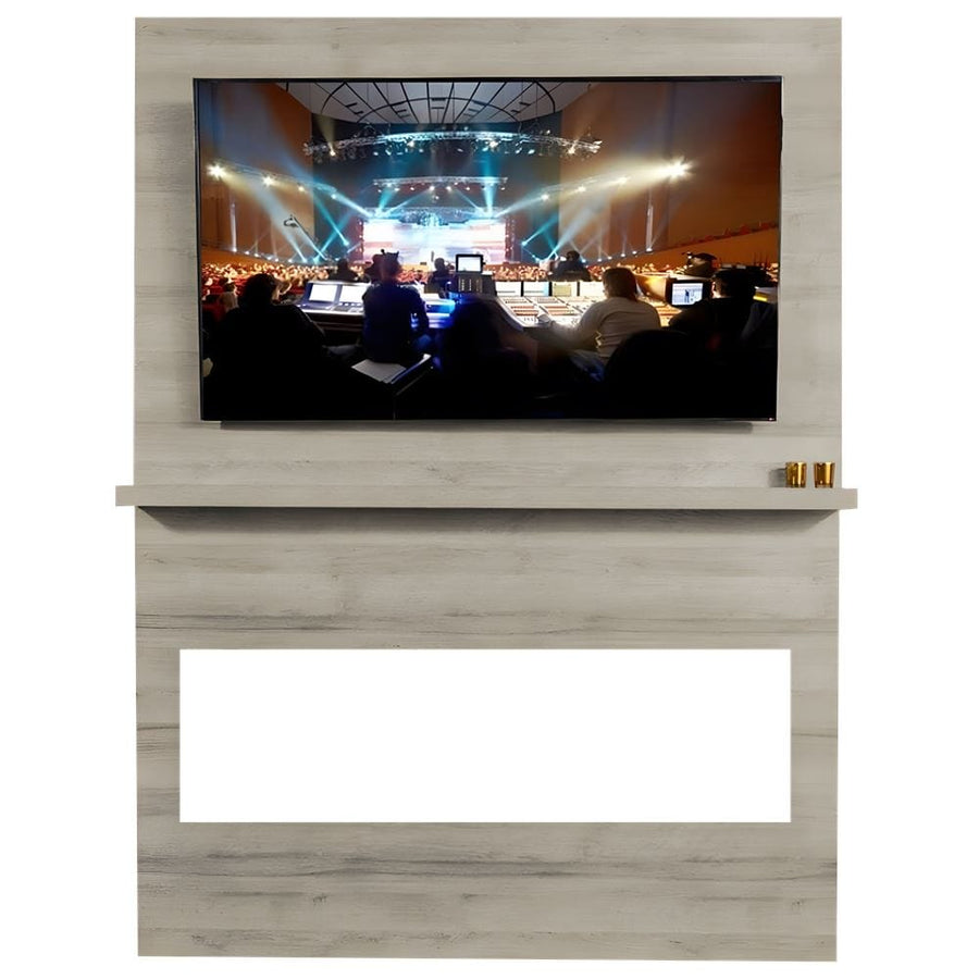 coastal sand wall system with no fireplace - front view