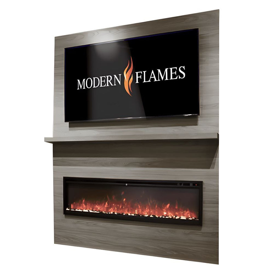 Modern Flames Allwood Fireplace Wall System with 3 Finish Options