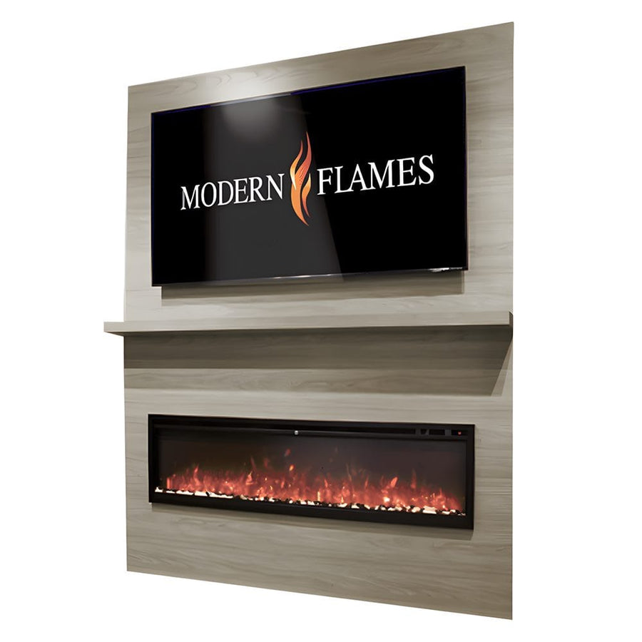 Modern Flames Allwood Fireplace Wall System with 3 Finish Options