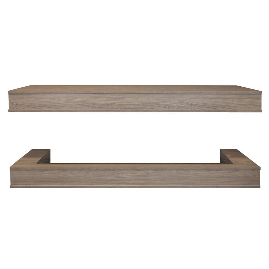 Modern Flames Coastal Sand Floating Mantel for Orion Multi Fireplace