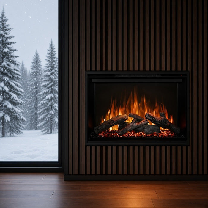 Modern Flames Redstone 30" Electric Fireplace Insert with Sleep Timer