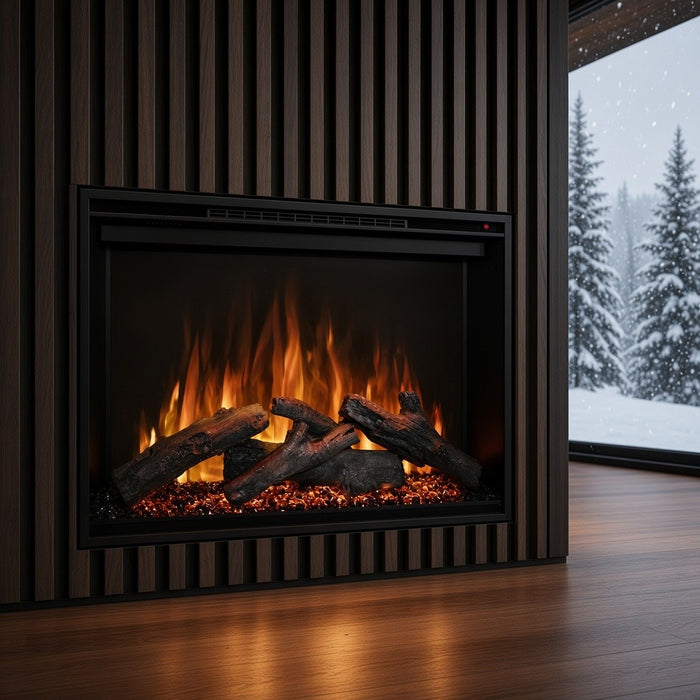 Modern Flames Redstone 36" Electric Fireplace Insert with 10-Color Flame