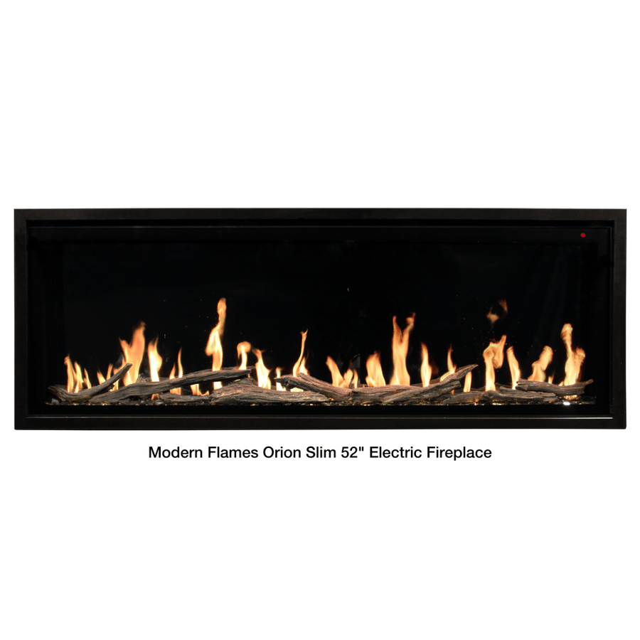 Modern Flames Orion Slim Series Electric Fireplace for 2x6 Walls