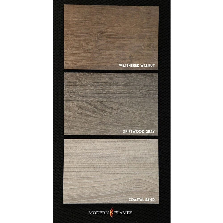 Modern Flames Allwood Fireplace Wall System with 3 Finish Options