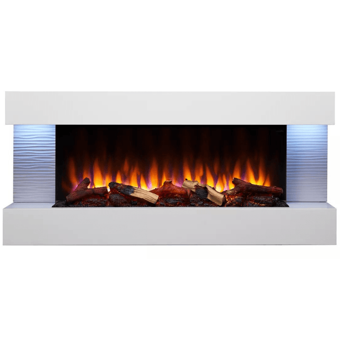 Simplifire Format 36" Wall-Mounted Electric Fireplace With Mantel Options