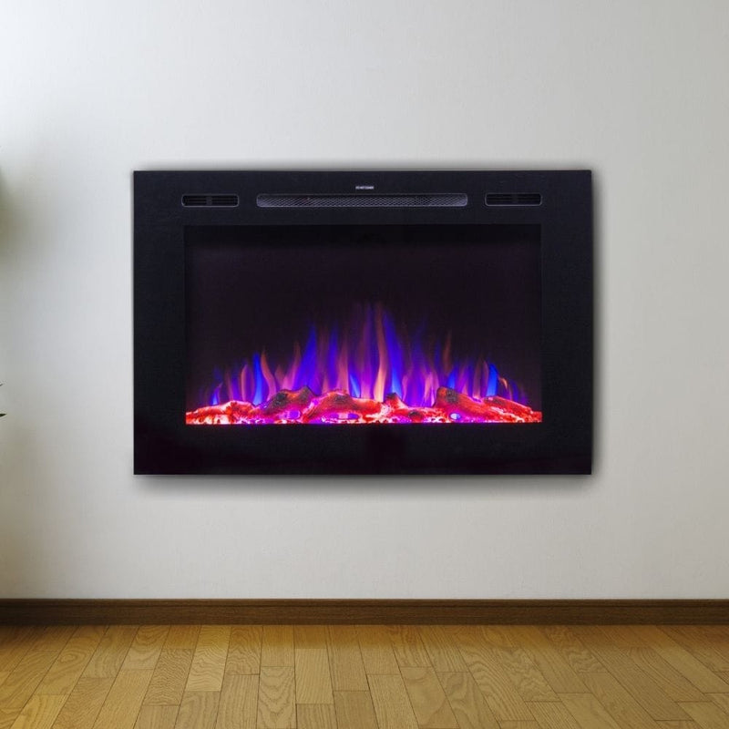 Touchstone Forte 40-Inch Recessed Smart Electric Fireplace (#80006)