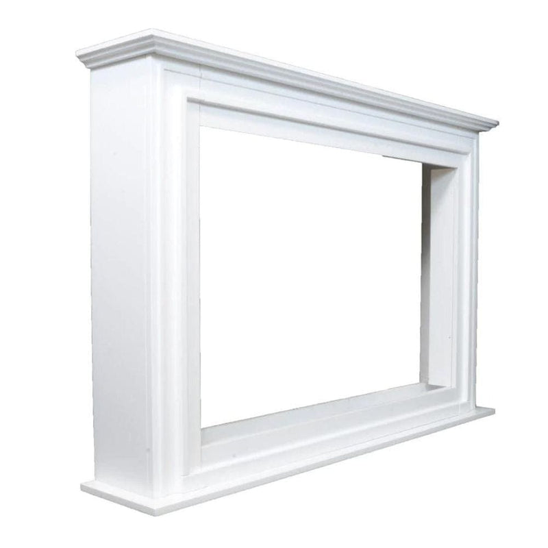 Touchstone Forte Elite 40-Inch Freestanding Electric Fireplace with White Mantel (#90000-80052)
