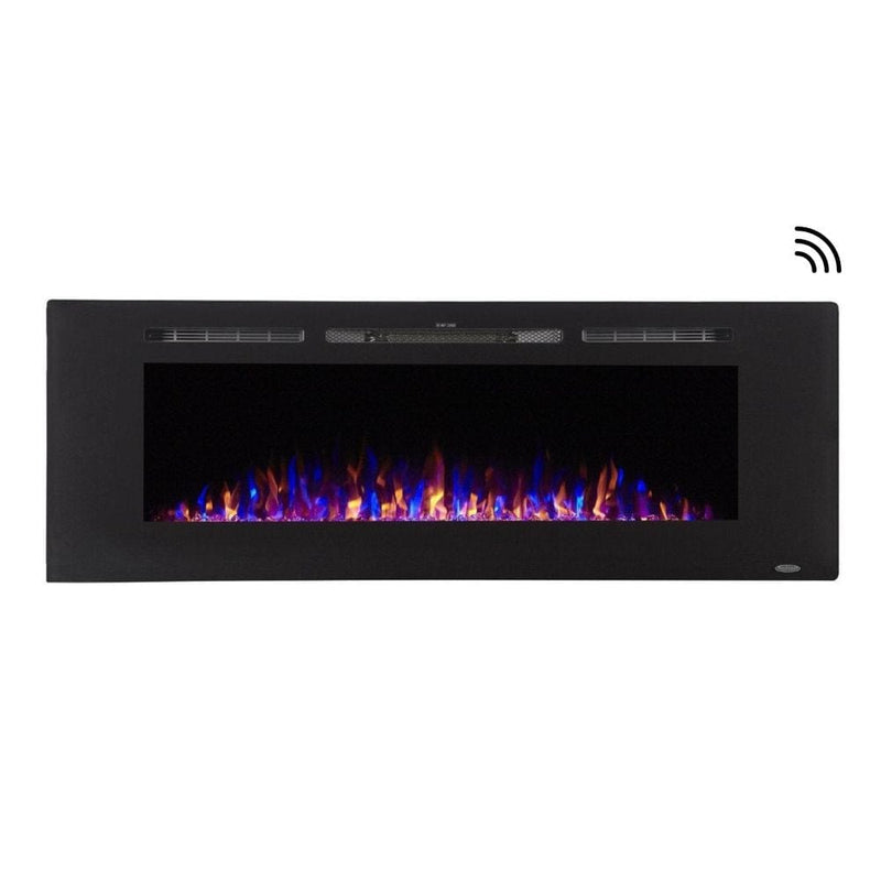 Touchstone Sideline 60-Inch Built-In/Wall Mounted Electric Fireplace