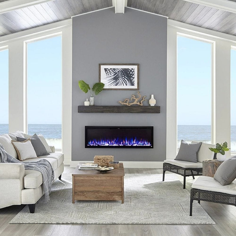 Touchstone Sideline Elite Built-In/Wall Mounted Electric Fireplace