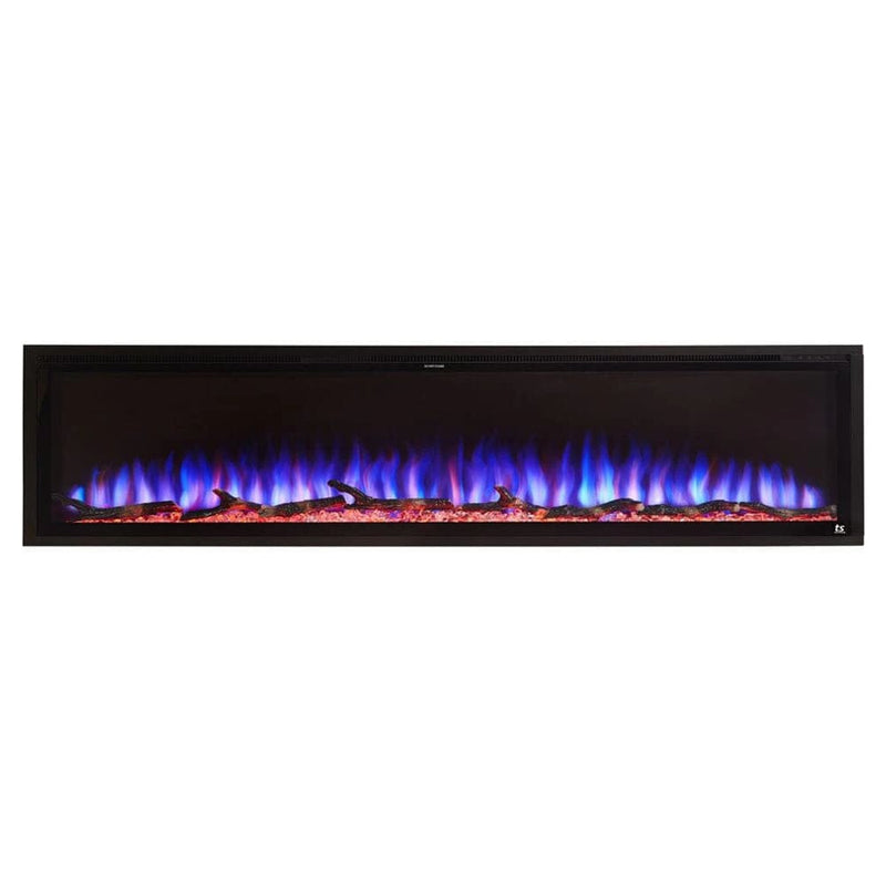 Touchstone Sideline Elite Built-In/Wall Mounted Electric Fireplace