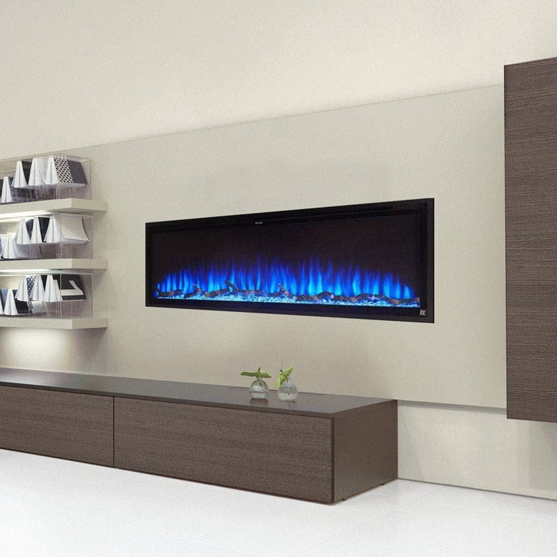 Touchstone Sideline Elite Built-In/Wall Mounted Electric Fireplace