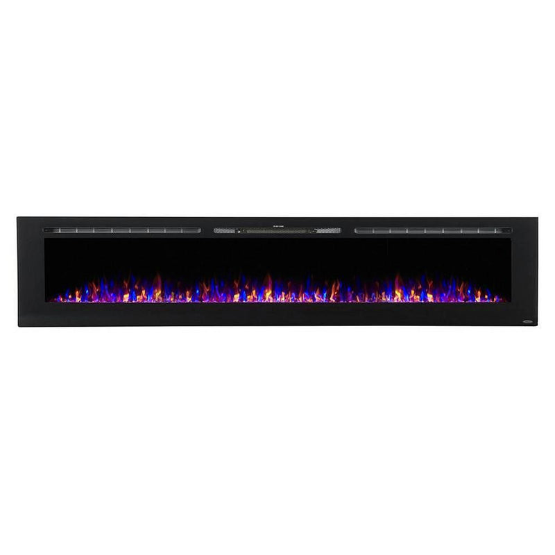 Touchstone Sideline 100-Inch Recessed Smart Electric Fireplace (#80032)