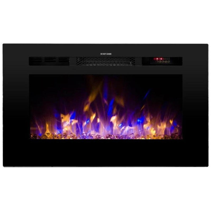 Touchstone Sideline 28-Inch Recessed Electric Fireplace (#80028)