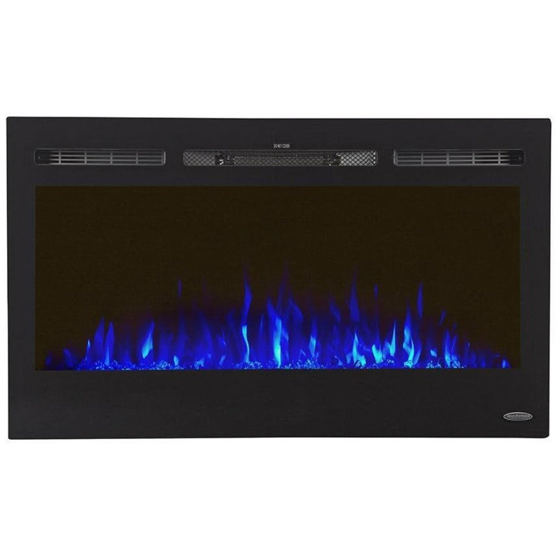 Touchstone Sideline 36-Inch Recessed Smart Electric Fireplace (#80014)
