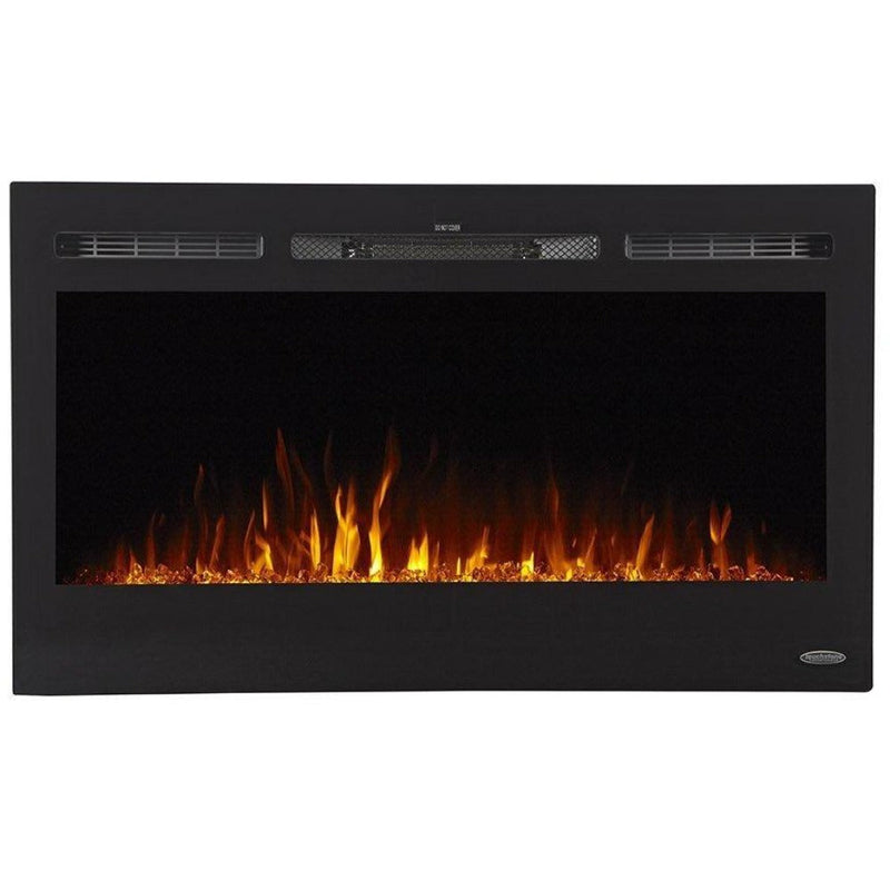 Touchstone Sideline 36-Inch Recessed Smart Electric Fireplace (#80014)
