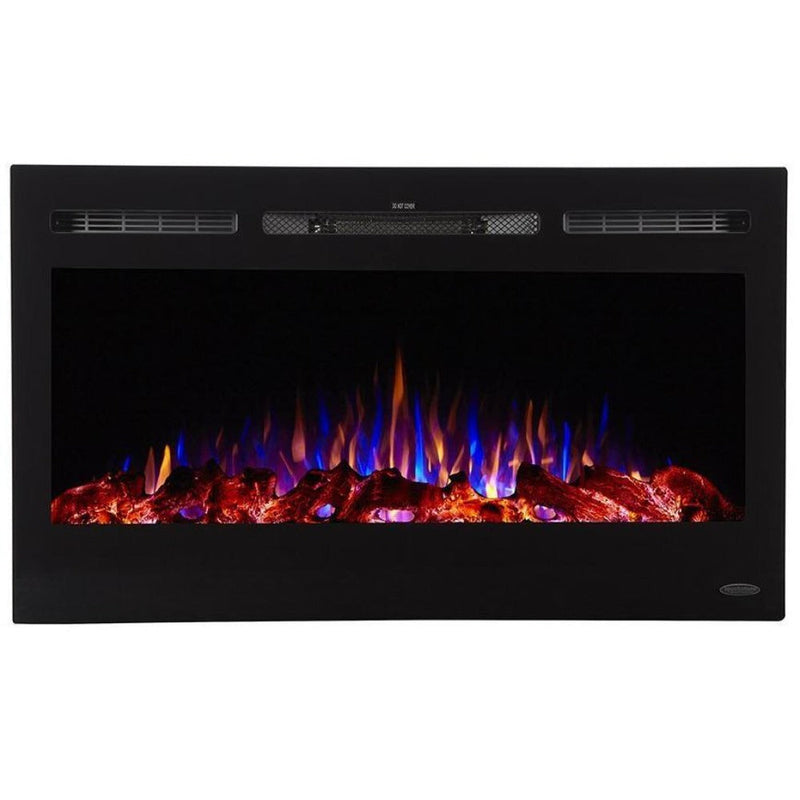 Touchstone Sideline 36-Inch Recessed Smart Electric Fireplace (#80014)