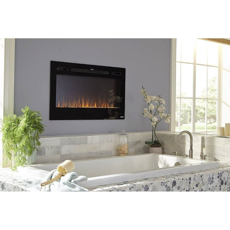 Touchstone Sideline 36-Inch Recessed Smart Electric Fireplace (#80014)