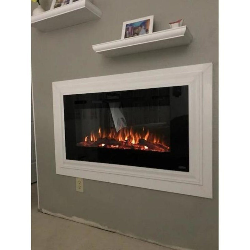 Touchstone Sideline 40-Inch Recessed Smart Electric Fireplace (#80027)