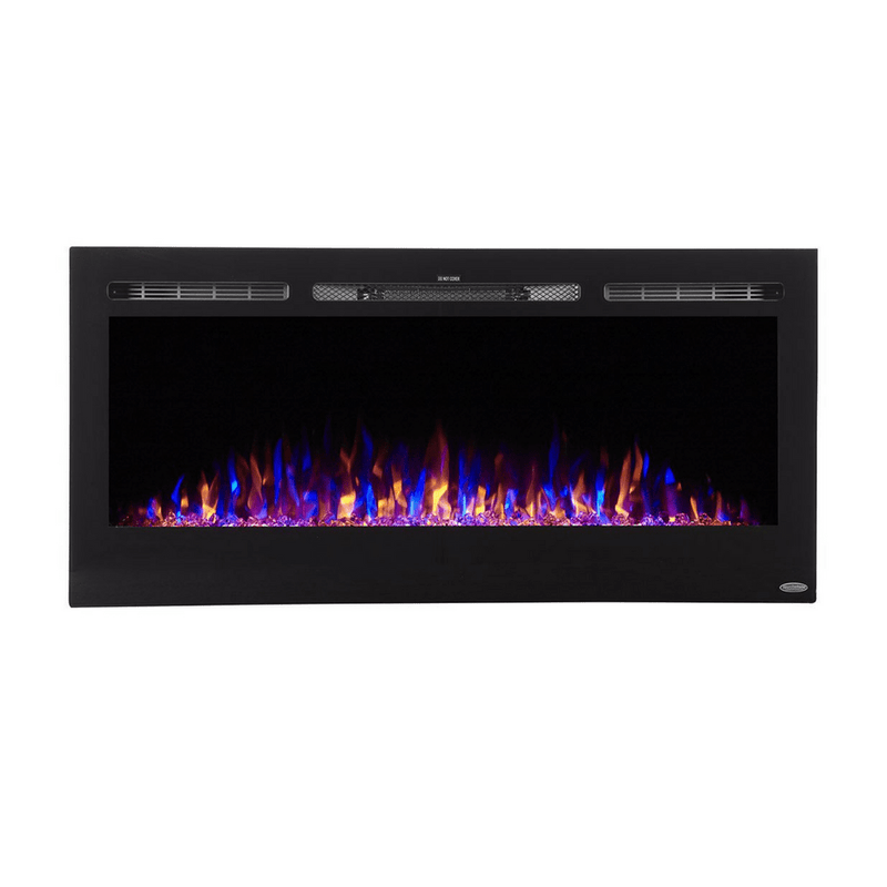 Touchstone Sideline 45-Inch Built-In/Wall Mounted Electric Fireplace