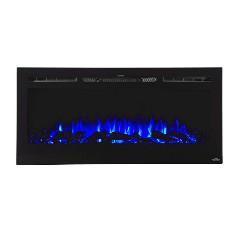 Touchstone Sideline 45-Inch Built-In/Wall Mounted Electric Fireplace