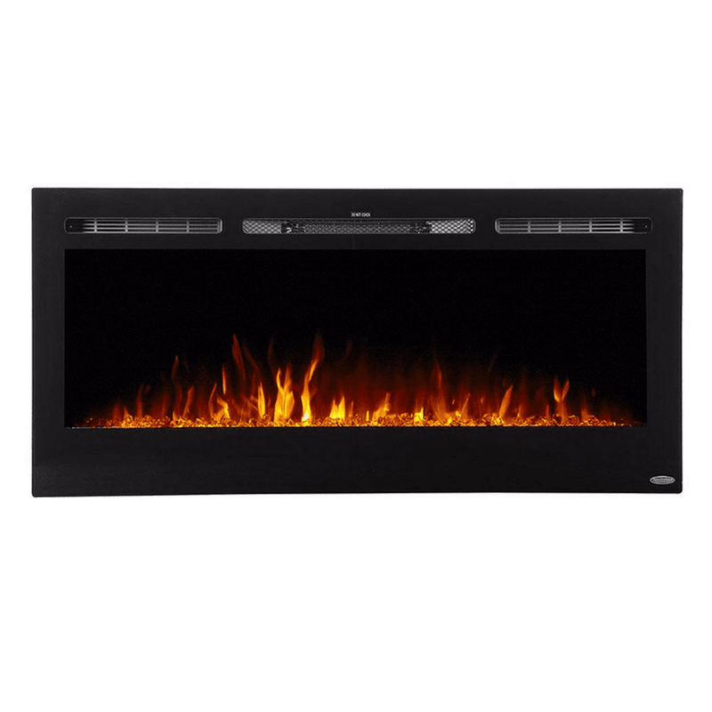 Touchstone Sideline 45-Inch Built-In/Wall Mounted Electric Fireplace